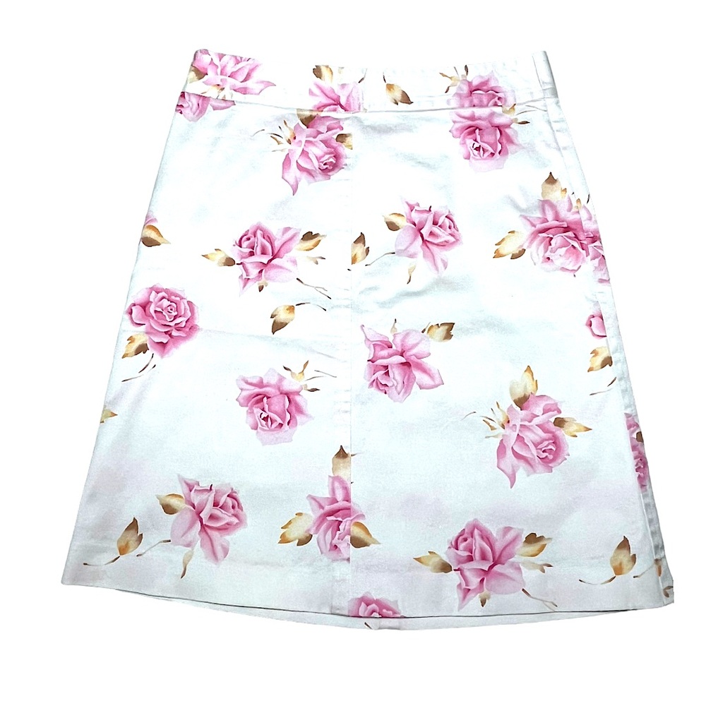 Rose Print Skirt